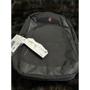 Swissdigital Design ANDWIL PRO Travel Laptop Backpack USB 17in Black